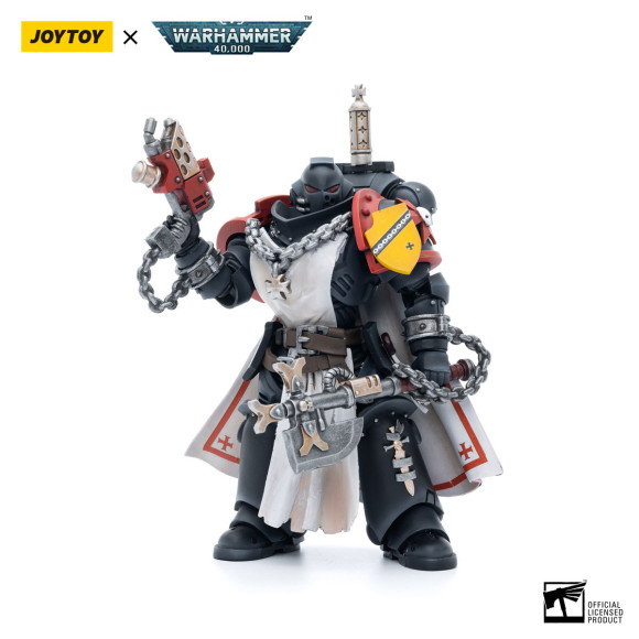 Warhammer 40k Actionfigur 1/18 Black Templars Primaris Sword Brethren Granbertus 12 cm