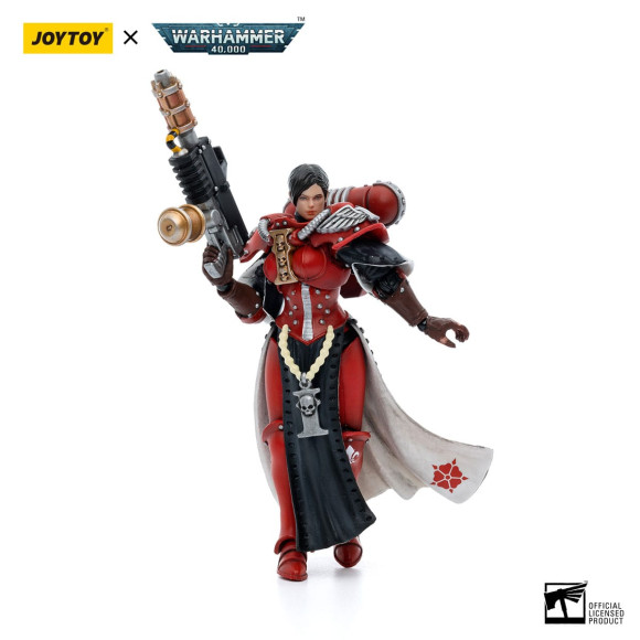 Warhammer 40k Actionfigur 1/18 Adepta Sororitas Battle Sisters Order of the Bloody Rose Sister Ignacia 12 cm