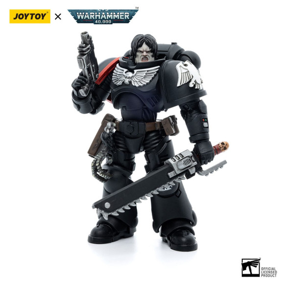 Warhammer 40k Actionfigur 1/18 Raven Guard Intercessors Brother Colvane 12 cm