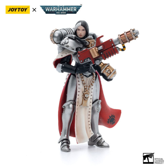 Warhammer 40k Actionfigur 1/18 Adepta Sororitas Battle Sisters Order of the Argent Shroud Sister Vitas 11 cm