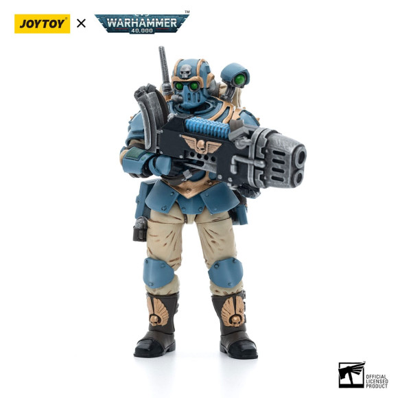 Warhammer 40k Actionfigur 1/18 Astra Militarum Tempestus Scions 55th Kappic Eagles Plasma Gunner 12 cm