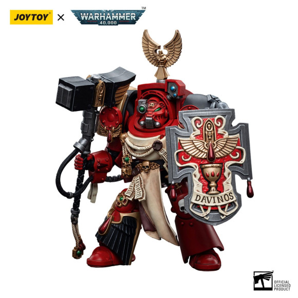 Warhammer 40k Actionfigur 1/18 Blood Angels Assault Terminators Brother Davinos 12 cm