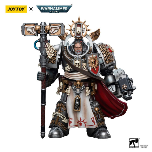 Warhammer 40k Actionfigur 1/18 Grey Knights Grand Master Voldus 12 cm
