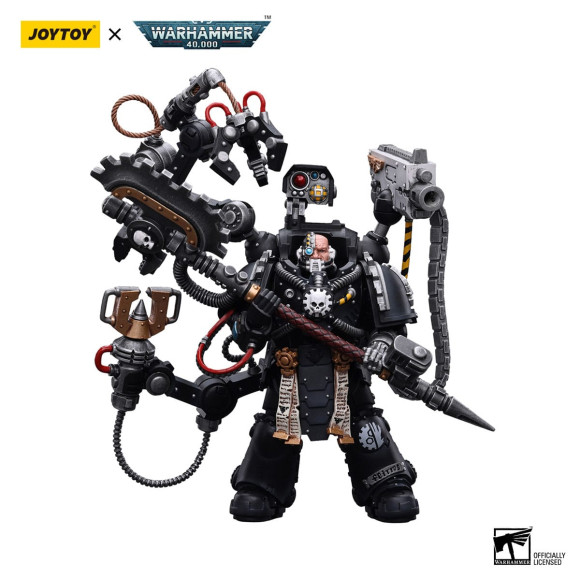 Warhammer 40k Actionfigur 1/18 Iron Hands lron Father Feirros 12 cm