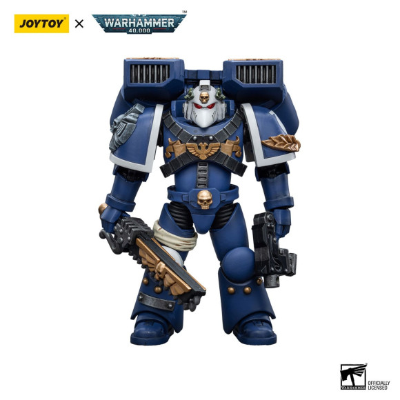 Warhammer 40k Actionfigur 1/18 Ultramarines Vanguard Veteran with Chainsword and Bolt Pistol 12 cm