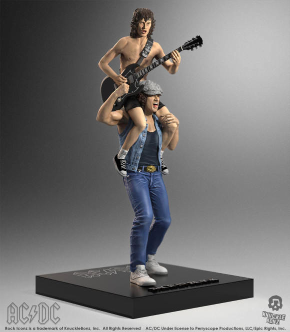 AC/DC Angus & Brian Rock Iconz Statue 27 cm