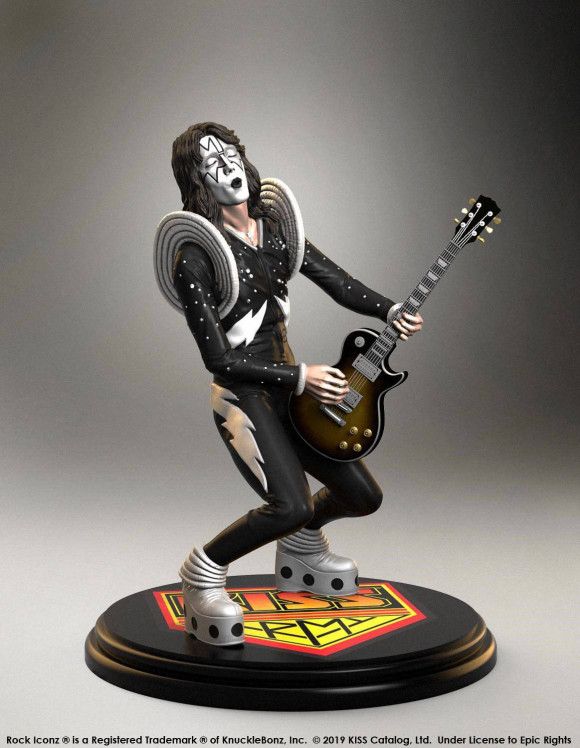 Kiss The Spaceman Rock Iconz Statue 20 cm