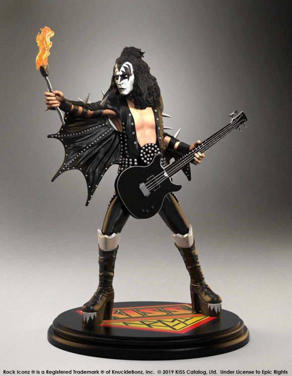 Kiss The Demon Rock Iconz Statue 20 cm