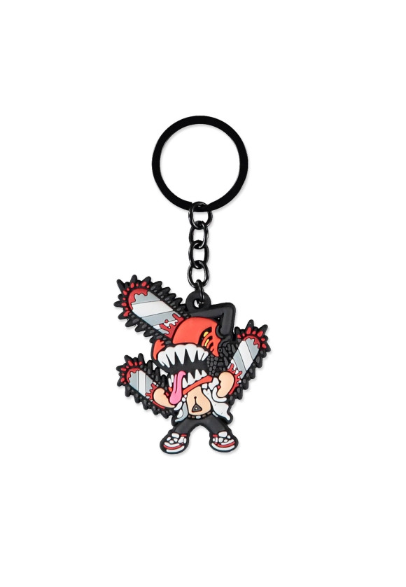 Chainsaw Man Gummi-Schlüsselanhänger Chainsaw Man 