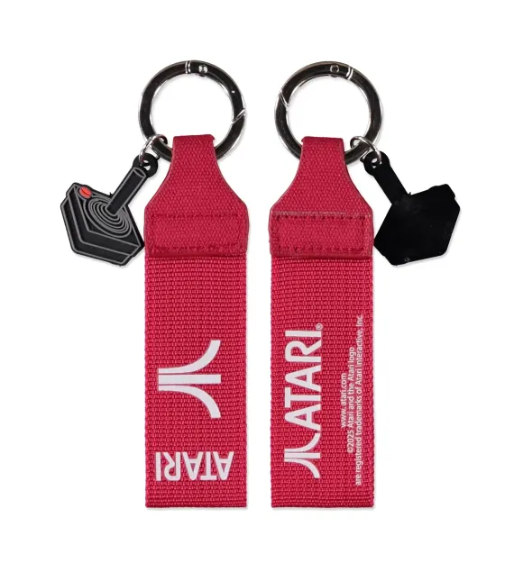 Atari Gummi-Schlüsselanhänger Atari