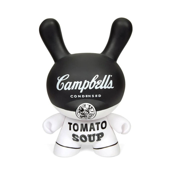 Andy Warhol: Campbell's Soup Black and White Edition 8 inch Masterpiece Dunny