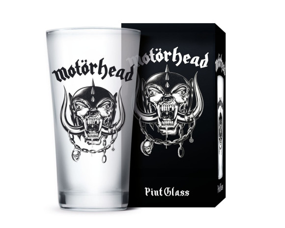 Motörhead Warpig Bierglas Logo