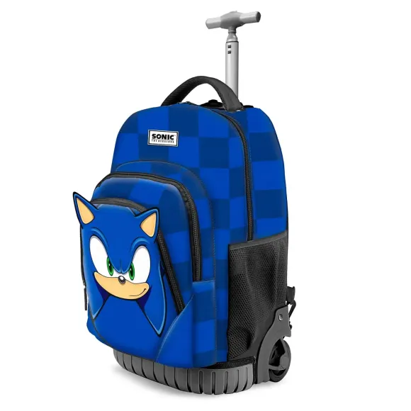 Sonic The Hedgehog Fan GTS Trolley Rucksack Sight Blue  