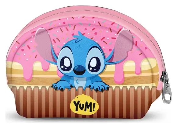 Lilo & Stitch Casual Oval Geldbörse Muffin Pink