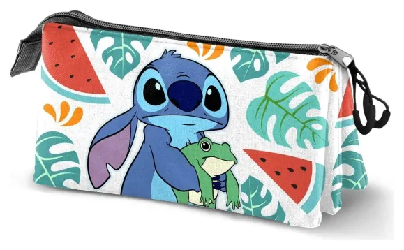 Lilo & Stitch Triple Federmäppchen Frog Multicolour