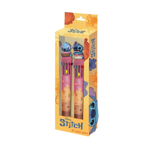 Lilo & Stitch Zehnfarbkugelschreiber 2-er Pack        