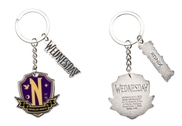 Wednesday Schlüsselanhänger Nevermore