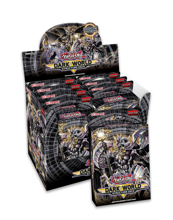 Yu-Gi-Oh! TCG Structure Deck Dark World Display (8) *Deutsche Version*