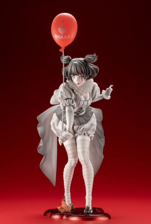 Stephen King's Es 2017 Bishoujo PVC Statue 1/7 Pennywise Monochrome 25 cm