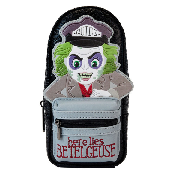 Beetlejuice by Loungefly Federmäppchen Mini Backpack Here lies Beetlejuice