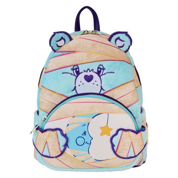 Die Glücksbärchen x Universal Monsters by Loungefly Mini-Rucksack Bedtime Bear Mummy