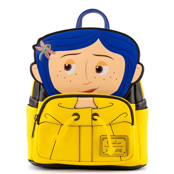 Coraline by Loungefly Rucksack Laika Coraline Rain Coat Cosplay