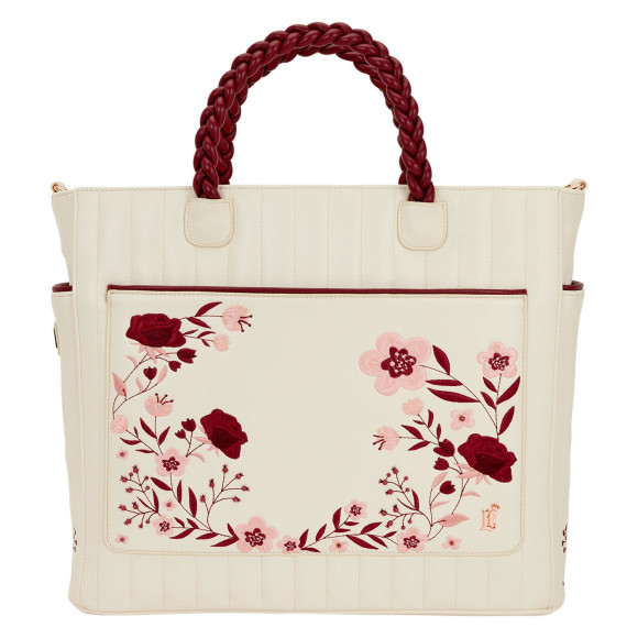 Loungefly Umhängetasche Figural Cream & Red Floral