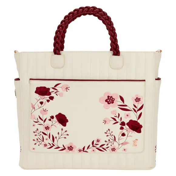 Loungefly Umhängetasche Figural Cream & Red Floral