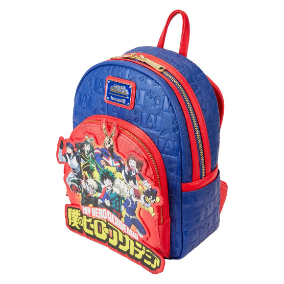 My Hero Academia by Loungefly Rucksack Group Debossed Logo
