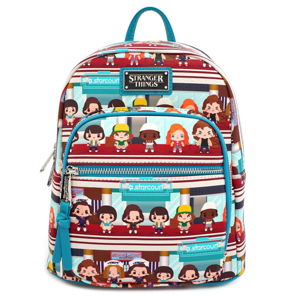 Stranger Things Rucksack Chibi Characters by Loungefly