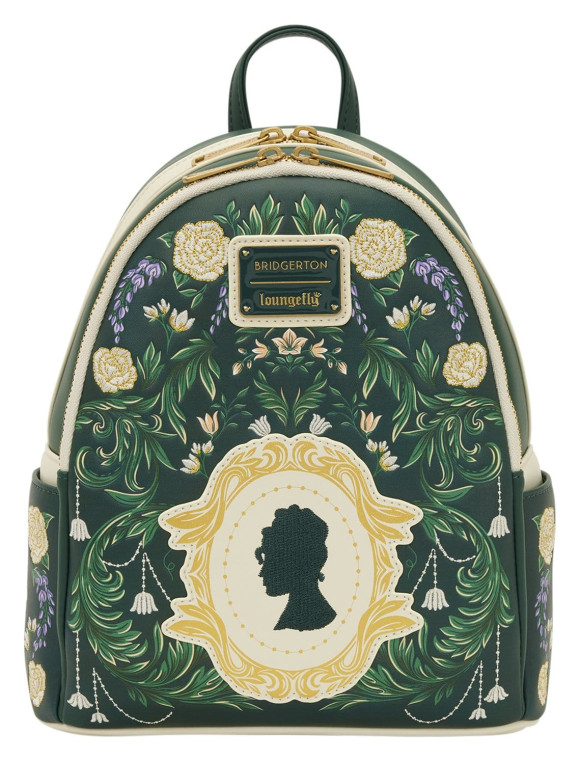 Netflix by Loungefly Mini Rucksack Bridgerton Silhouette Floral 