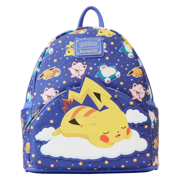 Pokemon by Loungefly Mini Rucksack Sleeping Pikachu and Friends