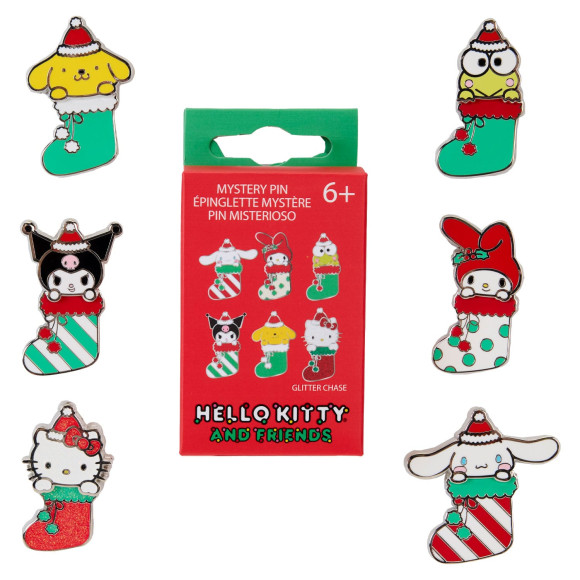 Hello Kitty by Loungefly Ansteck-Pins Winter Wonderland Blind Box Sortiment (12)