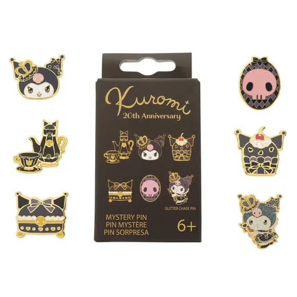 Sanrio by Loungefly Ansteck-Pins Blind Box 20th Anniversary Kuromi Sortiment (12)