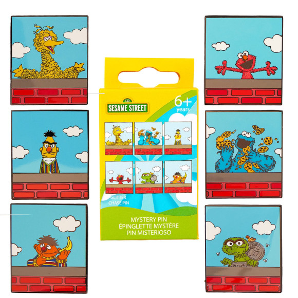 Sesamstraße by Loungefly Ansteck-Pins Blind Box Sortiment (12)