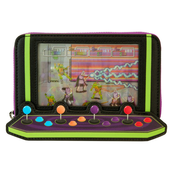 Teenage Mutant Ninja Turtles by Loungefly Geldbeutel 40th Anniversary Vintage Arcade