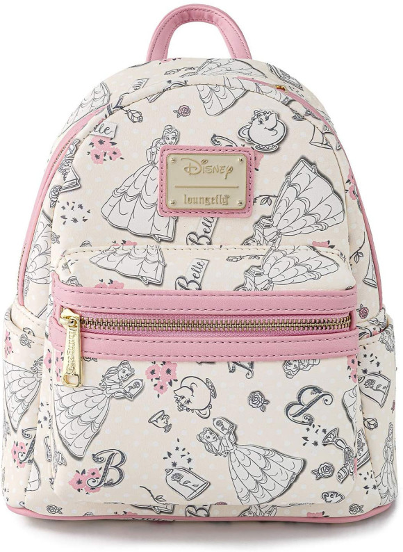Disney by Loungefly Rucksack Beauty and the Beast Belle Creme AOP Exclusive