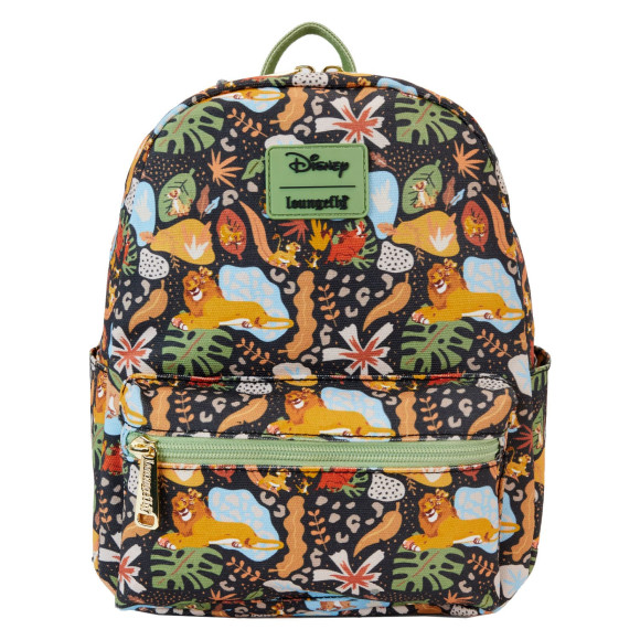 Der König der Löwen by Loungefly Mini-Rucksack 30th Anniversary Silhouette AOP