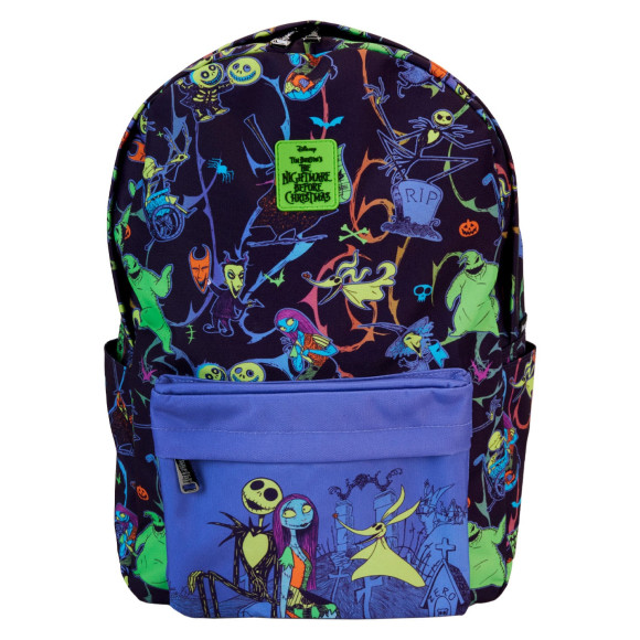 Nightmare before Christmas by Loungefly Rucksack Glow In The Dark Characters