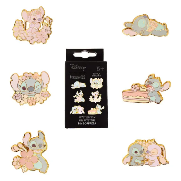 Disney by Loungefly Ansteck-Pins Blind Box Cute Stitch Sortiment (12)