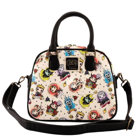 Disney POP! by Loungefly Umhängetasche Villains Tattoo AOP
