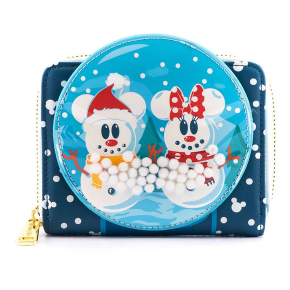 Disney by Loungefly Geldbeutel Snowman Minnie & Mickey Snow Globe