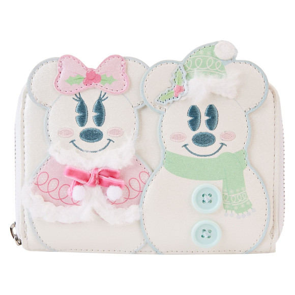 Disney by Loungefly Geldbeutel Minnie & Mickey Pastel Snowman