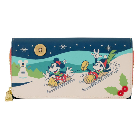 Disney by Loungefly Geldbeutel Mickey and Minnie Holiday