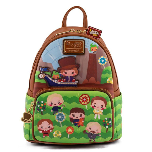 Charlie und die Schokoladenfabrik by Loungefly Rucksack 50th Anniversary