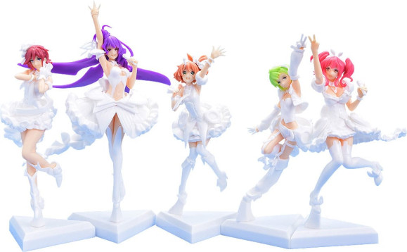 Macross Frontier Modellbausatz 1/20 PLAMAX MF-86: Minimum factory Walkure - LAST MISSION Image Color Ver. Set 9 cm