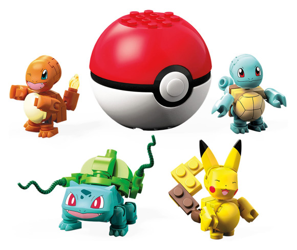 Pokémon Mega Construx Bauset Kanto Partner