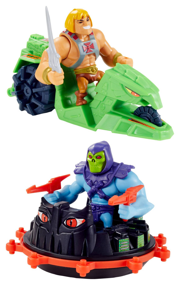Masters of the Universe He-Man & Skeletor Eternia Minis Fahrzeuge mit Figuren