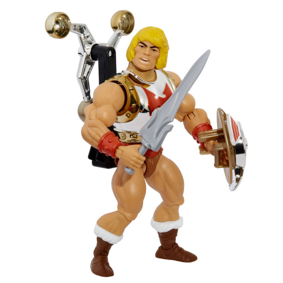 Masters of the Universe Origins Deluxe Actionfigur 2022 Flying Fists He-Man 14 cm