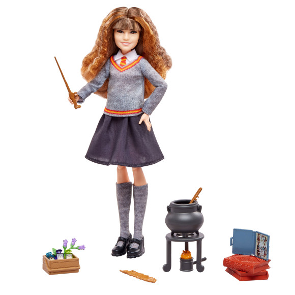 Harry Potter Playset mit Puppe Hermine Granger und der Vielsaft-Trank